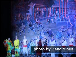 Kungfu Show en Teatro Rojo de Beijing