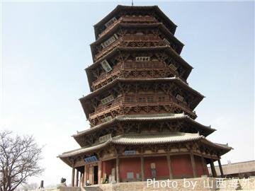 Pagoda de Madera de Yingxian en Datong