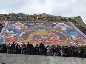 Festival Shoton del Tíbet