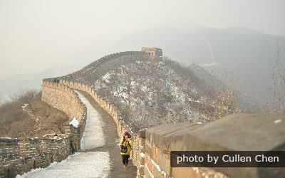 Gran muralla en invierno